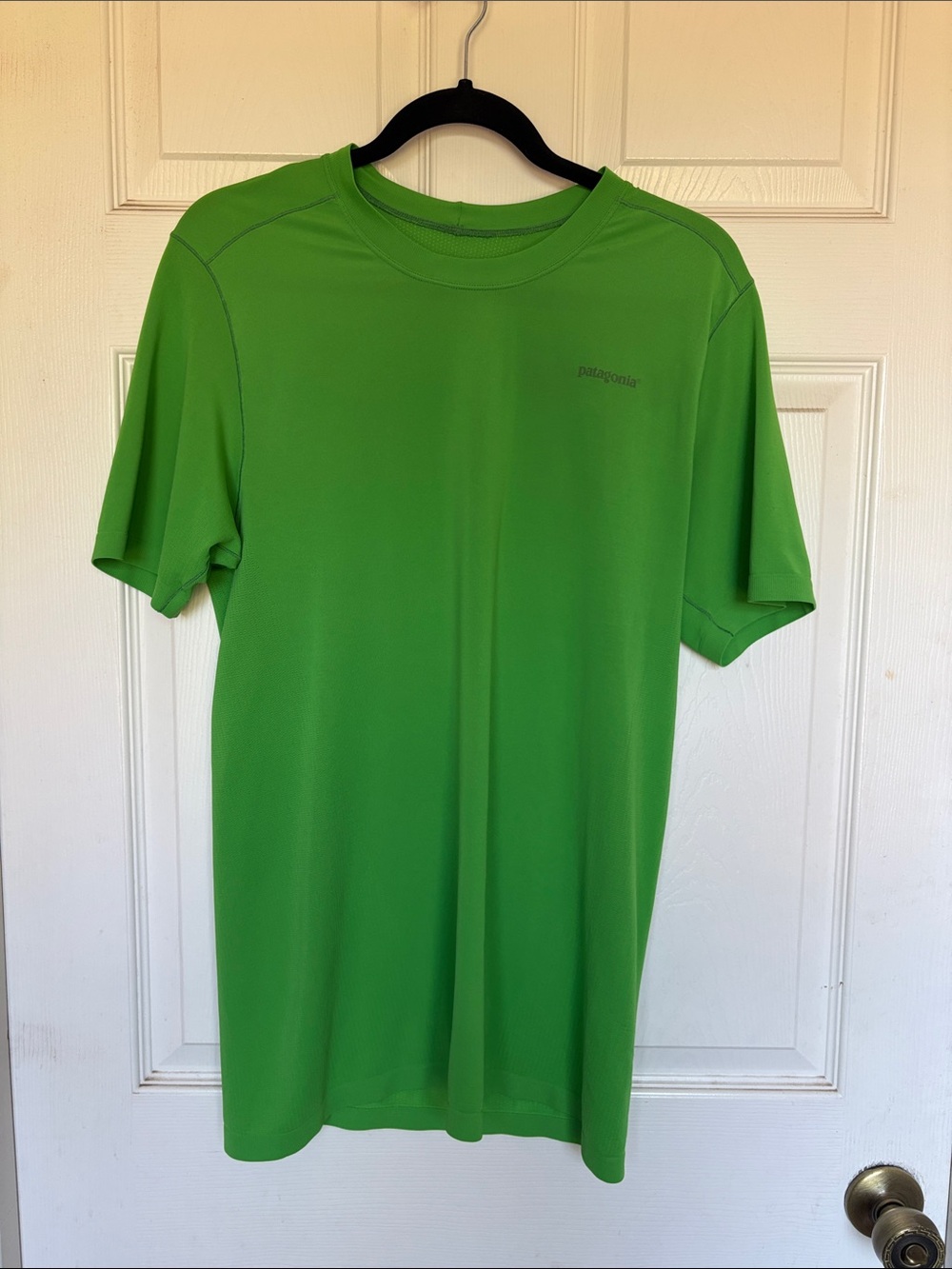Patagonia Men’s Short Sleeve Crew Tee - Bright Green